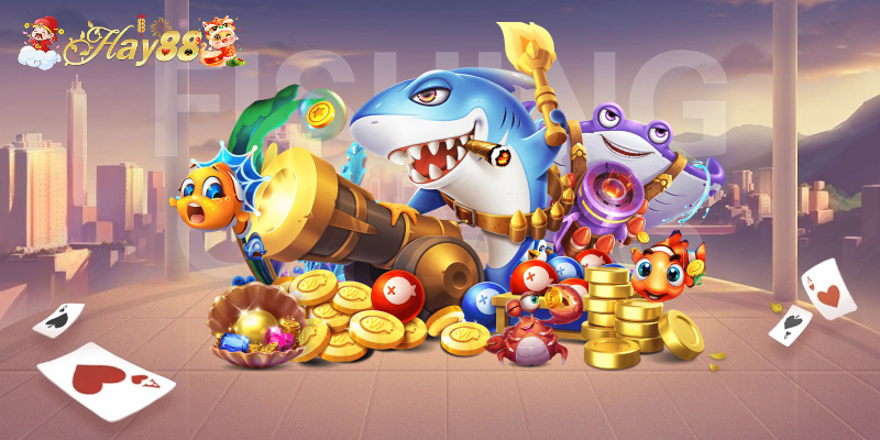 Bắn cá đổi thưởng vui nhộn trên hay88